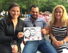 Get Your Free Caricature! Not an Exaggeration!