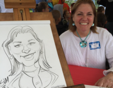 Caricatures for all of CT, MA, and RI!